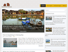 Tablet Screenshot of halongbayjunkcruises.com